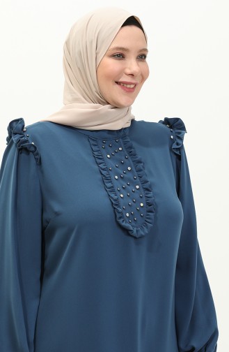 Ruffled Stone Tunic 2013-07 Dark Blue 2013-07