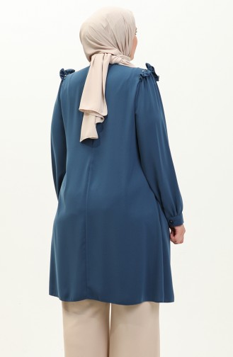 Ruffled Stone Tunic 2013-07 Dark Blue 2013-07