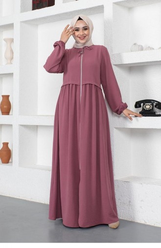 Dusty Rose Abaya 0027SGS.GKR