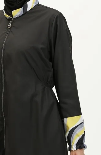 Maillot de Bain Hijab Noir 7520