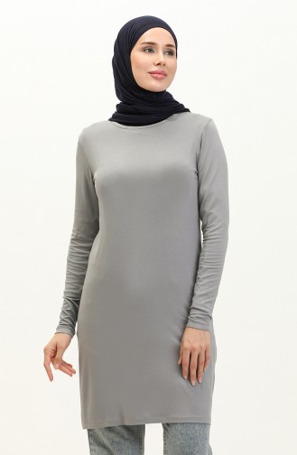 Penye Tunik 10645-02 Gri