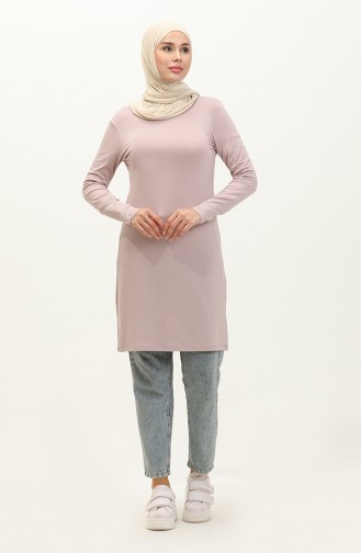 Penye Tunik 10645-07 Pudra