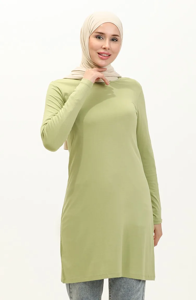 Tunique Peignée 10645-08 Vert Pistache 10645-08