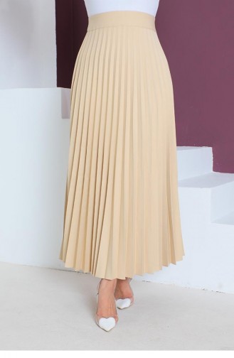 Piliseli Etek Camel