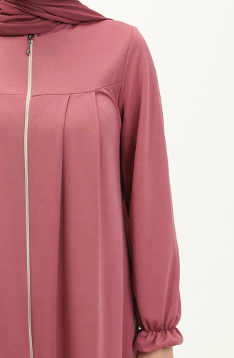 Dusty Rose Abaya 0702-02