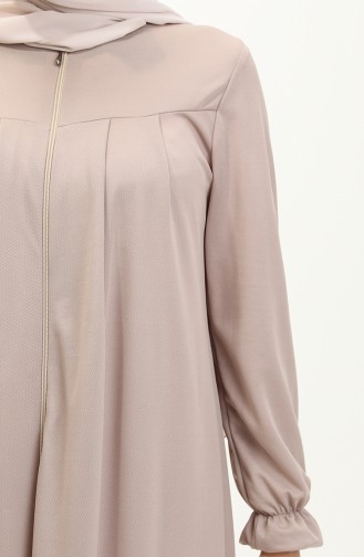 Beige Abaya 0702-08