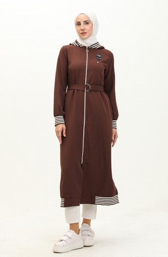 Abayas Couleur Brun 14566