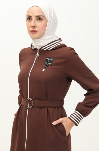 Brown Abaya 14566