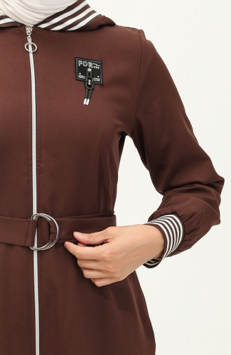 Brown Abaya 14566