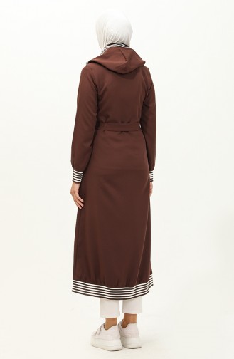 Abayas Couleur Brun 14566