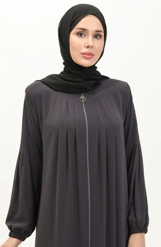 عباية مطوية بسحاب 6083-04 انترسيت 6083-04