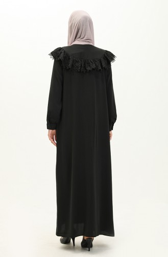Lace Abaya 24Y8921-02 Black 24Y8921-02