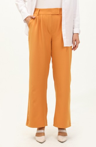 Pocket Straight Leg Trousers 2002-04 Mustard 2002-04