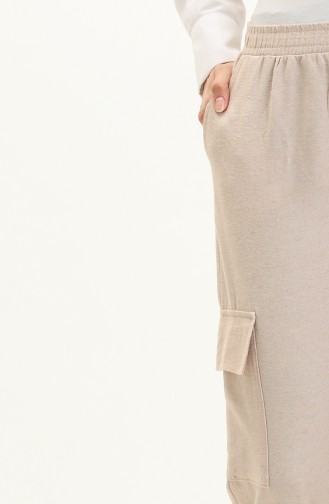 Pantalon Cargo Saisonnier 6102-01 Beige 6102-01