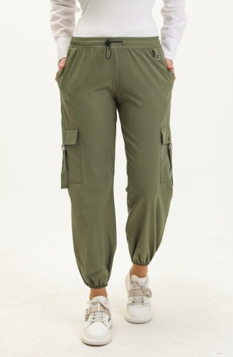 Pantalon Cargo Avec Poche 6105-01 Khaki 6105-01