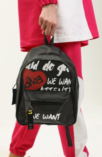 Black Back Pack 87Z-01