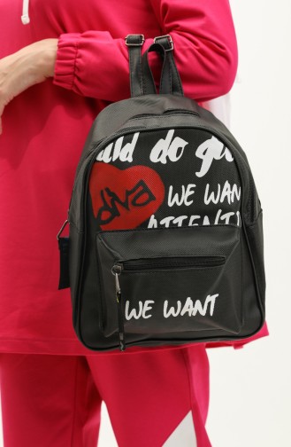 Black Back Pack 87Z-01