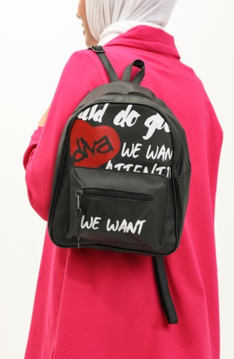Black Back Pack 87Z-01