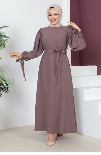 Braun Hijab Kleider 0048MP.KHV