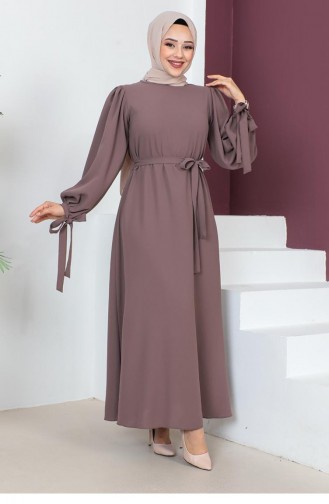 Braun Hijab Kleider 0048MP.KHV