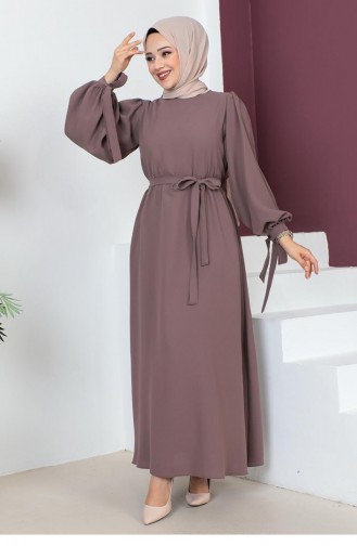 Braun Hijab Kleider 0048MP.KHV