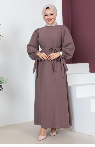 Braun Hijab Kleider 0048MP.KHV