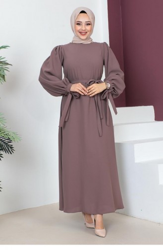 Braun Hijab Kleider 0048MP.KHV