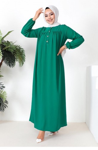 Grün Hijab Kleider 0297SGS.BNT