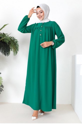 Grün Hijab Kleider 0297SGS.BNT