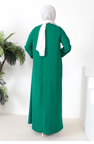 Grün Hijab Kleider 0297SGS.BNT