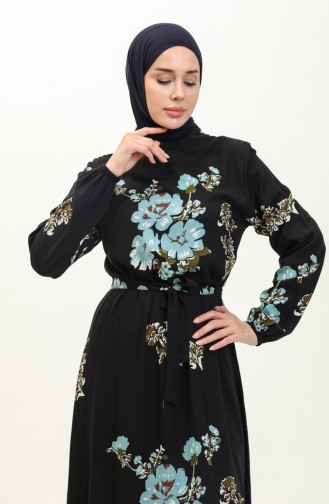 Black İslamitische Jurk 0200-03