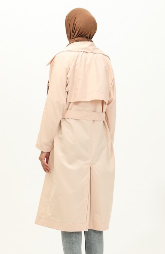 Trenchcoat mit Gürtel 24Y9030-02 Beige 24Y9030-02