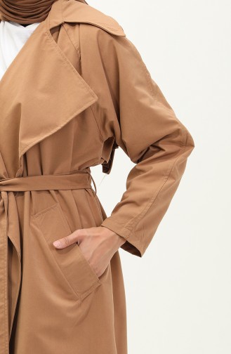 Belted Trench Coat 24y9030-03 Mink 24Y9030-03