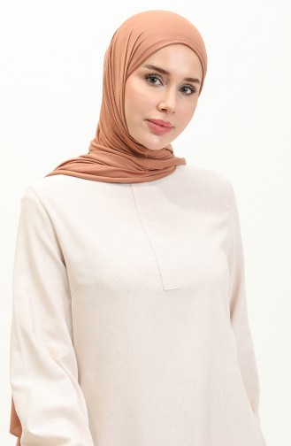 Önü Patlı Tunik 1885B-01 Bej