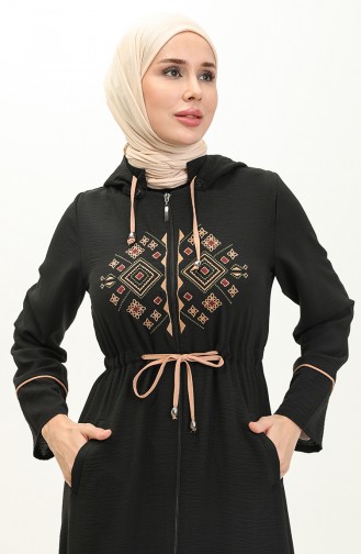 Tobacco Brown Abaya 14172