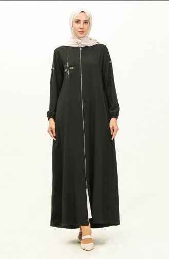 Black Abaya 6128-04