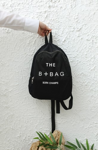 Black Back Pack 5002-01