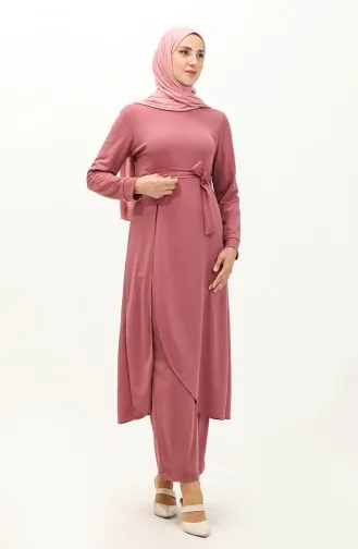 Ensemble Tunique Pantalon 0664-03 Rose Pâle 0664-03