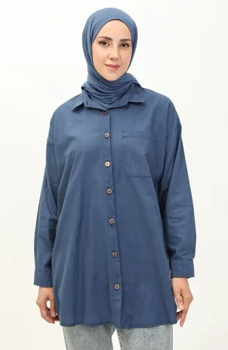 Salaş Tunik 4403-03 İndigo 4403-03
