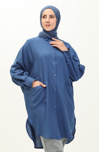 Light Navy Blue Tuniek 6480-16