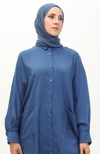 Light Navy Blue Tuniek 6480-16