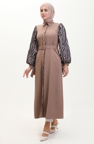 Mink Abaya 14578