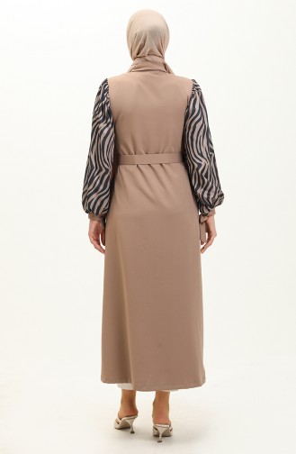 Mink Abaya 14578