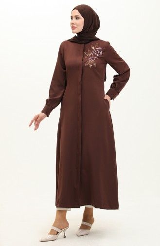 Brown Abaya 14624