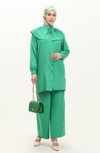 Two Piece Suit 0206-01 Green 0206-01