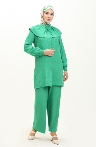 Ensemble Tunique Pantalon 0206-01 Vert 0206-01