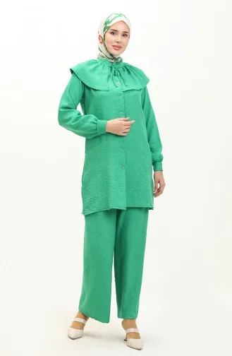 Two Piece Suit 0206-01 Green 0206-01