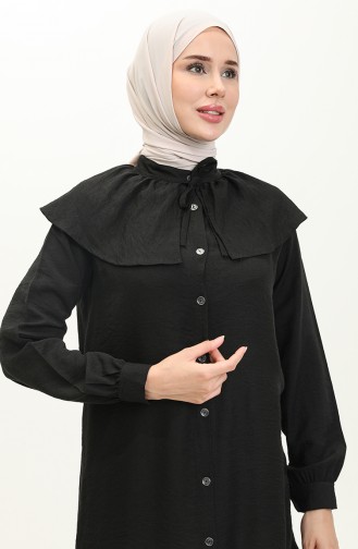 Allerli Tunik Pantolon İkili Takım 0206-05 Siyah