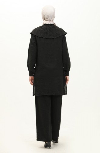 Ensemble Tunique Pantalon 0206-05 Noir 0206-05