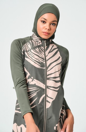 Khaki Swimsuit Hijab 23510-01
